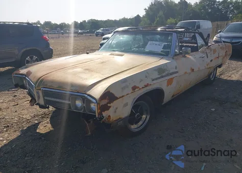 1968 Buick Lesabre из США, поврежденный, VIN XXXX454678Y149197